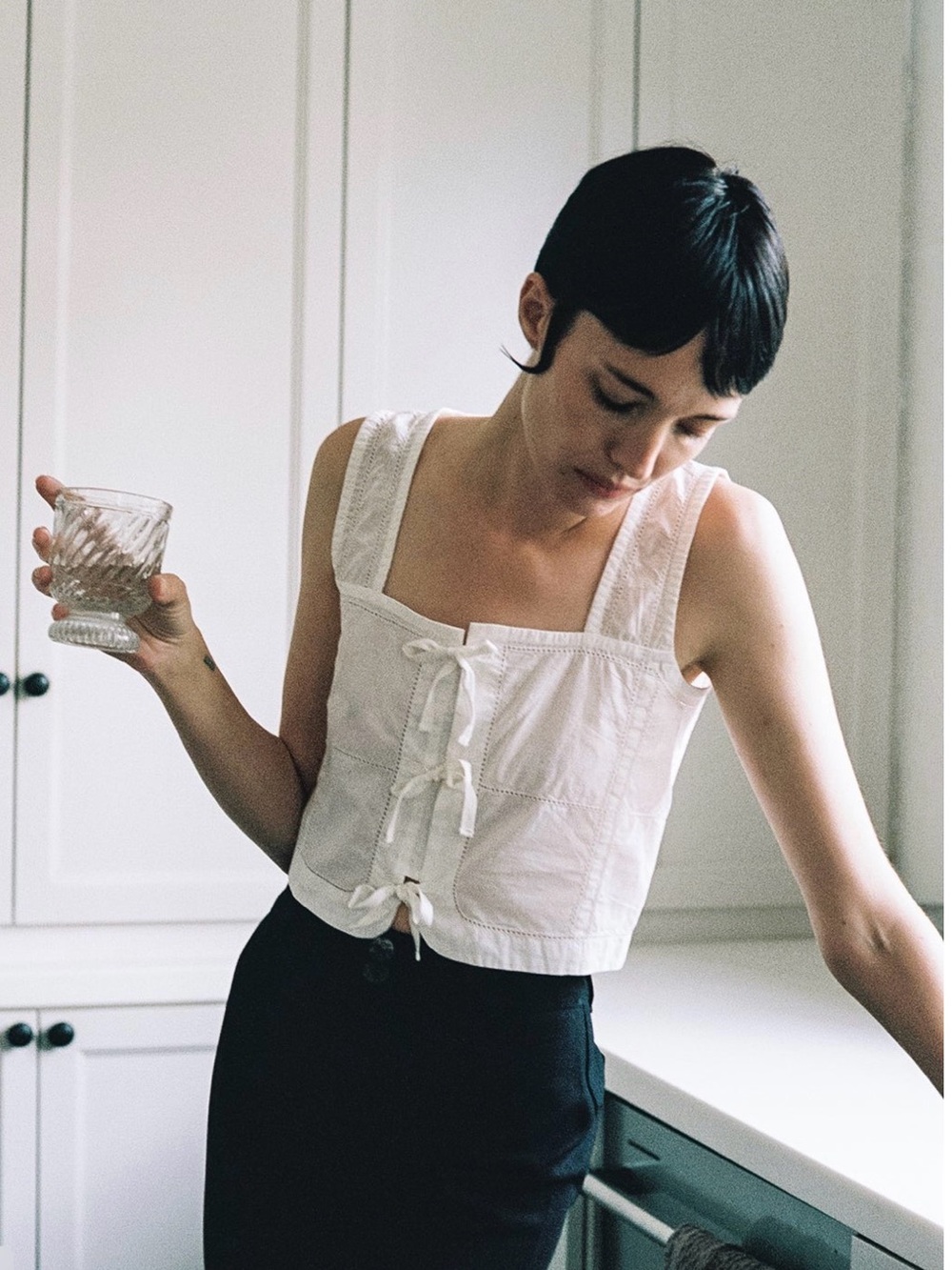 NWOT Maria Stanley HOSTA TOP